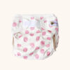 pink spot nappy cover