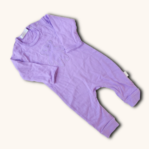 britt long onesie purple