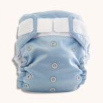 ice blue all in two reusable nappy
