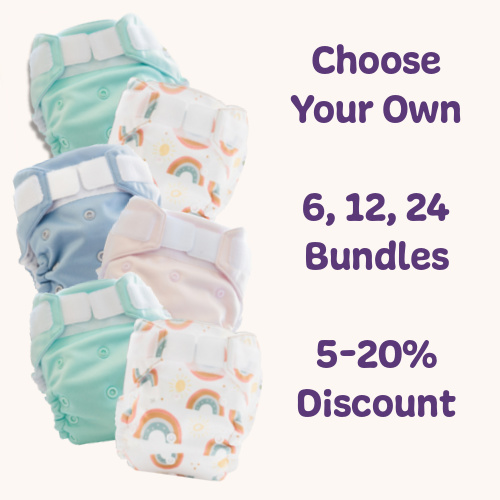 All in Two Cloth Nappy Bundle
