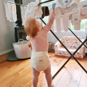 cloth-nappies-drying-on-clothes-rack
