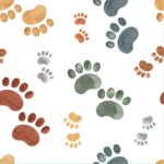 Paw Print - Recycled PUL